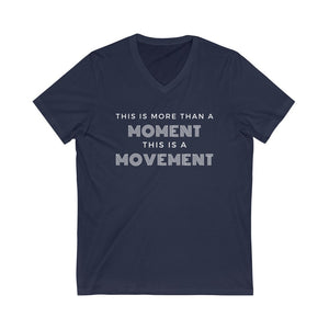 More Than  A Moment Short Sleeve V-Neck Tee