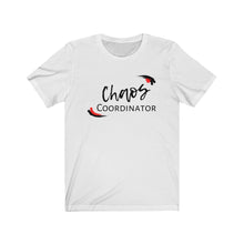 Load image into Gallery viewer, Red Chaos Coordinator Busy Mom Short Sleeve Tee