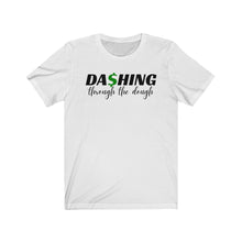 Load image into Gallery viewer, Dashing Through The Dough Unisex Jersey Short Sleeve Tee