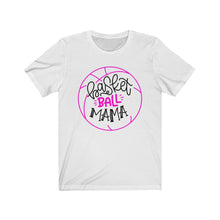 Load image into Gallery viewer, Basketball Mama Black &amp; Pink Jersey Short Sleeve Tee
