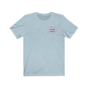 Couch Crew Relaxed Casual Jersey Short Sleeve Tee