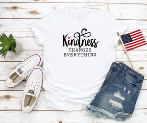 Kindness Changes Everything Short Sleeve Tee